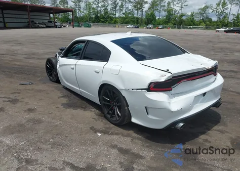 2023 Dodge Charger Scat Pack из США, поврежденный, VIN 2C3CDXGJ7PH531876